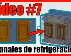 Guía de refrigeración para moldes de inyección de metal, zamac y plástico